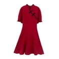 thumbnail image 3 of Vestido midi para mujer perfecl suave manga corta, 3 of 8