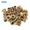 thumbnail image 3 of Hexagonales Tuercas, 14x15mm 1/8IP Hexagonal Tornillo Rosca Sujetador Montaje Accesorios para Hogar Talleres, Dorado Tono 25 Paquete Unique Bargains tuercas hexagonales, 3 of 4