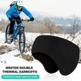 thumbnail image 3 of Huggegwe Cache-Oreilles pour Hommes et Femmes, Bandeau Chaud d'Hiver, Cache-Oreilles Pliables pour Cyclisme, Randonnée, Ski CJB91-53109, 3 of 9