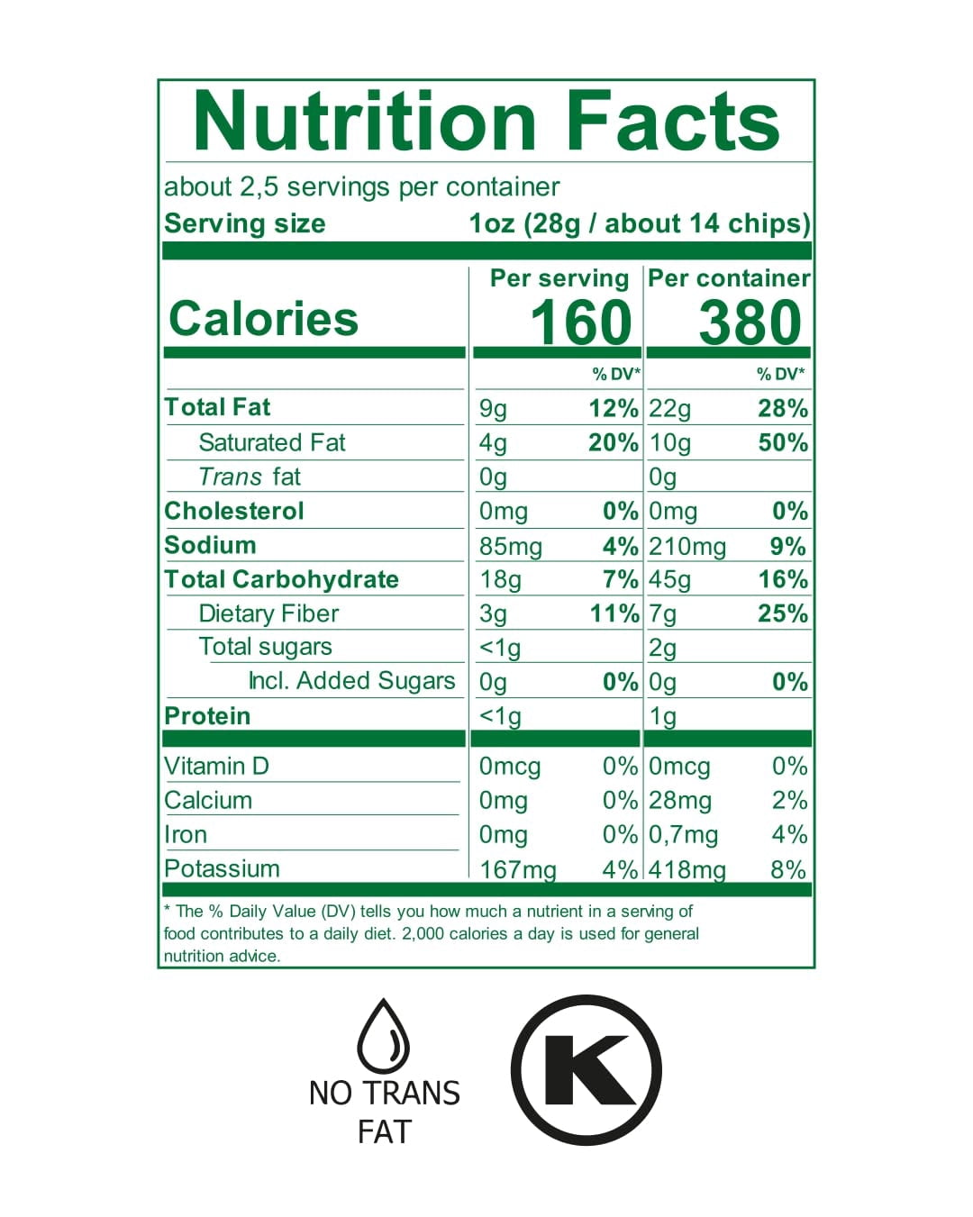 Lulu Platanitos, Plantain Chips with Lemon, 2.5 oz, 30 ct