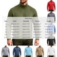 thumbnail image 3 of LWITHSZG Men's Mockneck Sweatshirt Soft Fleece Lined Pullover Sweatshirts Fall Winter Warm Long Sleeve Going&nbsp;Out Tops 3X-Large, 3 of 9