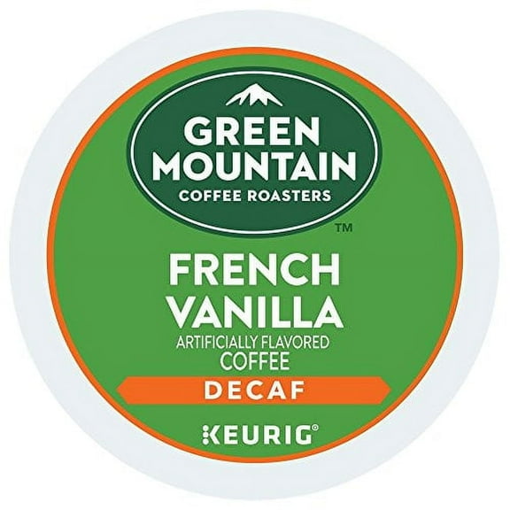 Green Mountain French Vanilla DECAF Flavored Coffee 1 Box of 24 K-Cups