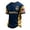 Navy, variant on Fgvctg Men USA Soccer Jersey, American Flag Liberty Statue Print Short Sleeve Football T-Shirt, Quick Dry Sports Training Uniform for Independence Day Game Day Dark Blue S