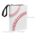 thumbnail image 2 of ELAYARD Multi Pocket Baseball Card Organizer Binder with PU Cover for Trading Card Collection, 2 of 7