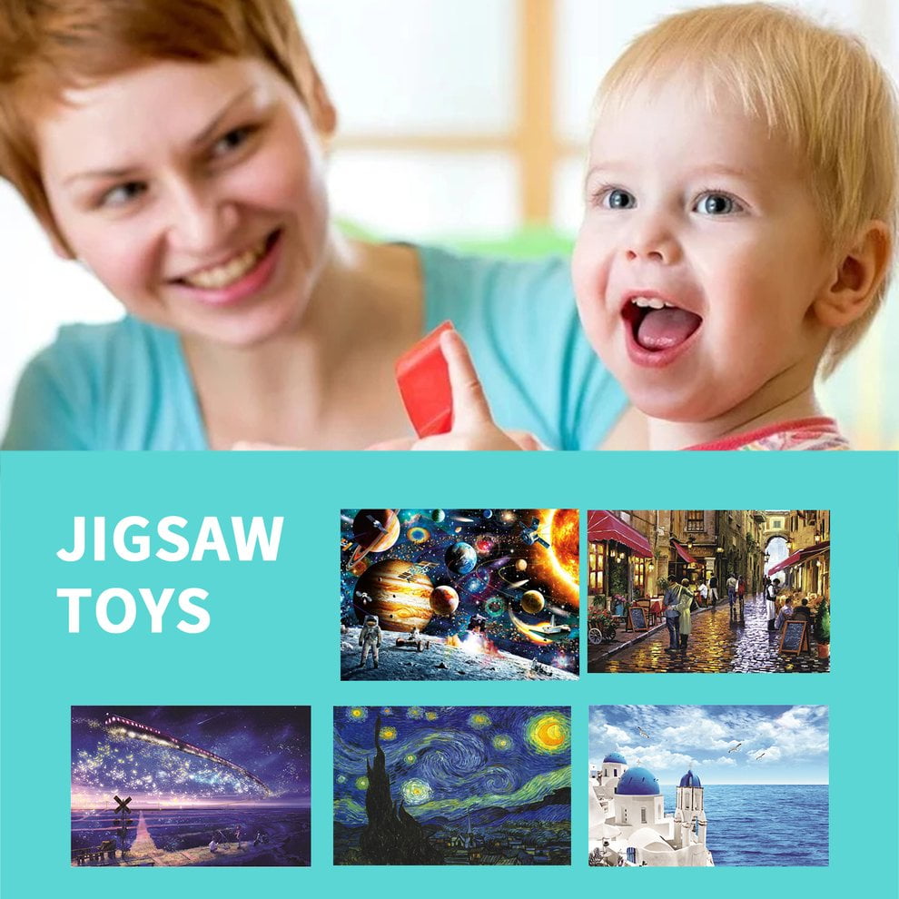 1000 Pieces Set Adult Art Jigsaw Puzzle Jigsaw Puzzles Leisure Puzzles