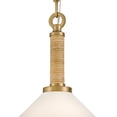 thumbnail image 6 of Lark 84417 Cove 1 Light16" Wide Pendant - Brass, 6 of 6