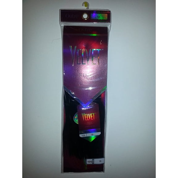 Velvet Remi Human Hair Weave - Yaki Weaving (10 inch Short, 1B - Off Black) 10 Inch Short 1B