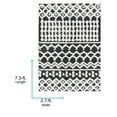 thumbnail image 5 of Livabliss Area Rugs for Living Room, 3x7 Urban Shag Global Black Runner Rug, Bedroom Dining Room Home Decor Stain Resistant Carpet (2'7" x 7'3" Runner), 5 of 8