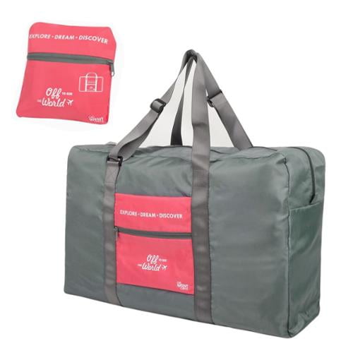 Travel Luggage Duffle Bag Lightweight Portable Handbag Paper Print Large Capacity Waterproof Foldable Storage Tote