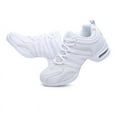 thumbnail image 5 of Womens Girls Dance Sneakers Split Sole Jazz Shoes Kids Adults Lace Up Practice, 5 of 5
