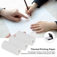 thumbnail image 5 of 3 Rolls Thermal Receipt Paper 57x30mm Printing Accessories for Home Office Small Printer, 5 of 5