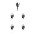 thumbnail image 3 of Flores artificiales Yuarrent de 2 piezas con apariencia realista negro, 3 of 6