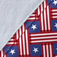 thumbnail image 5 of Manta premium con estampado de rayas USA Star, 5 of 5