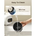 thumbnail image 2 of COMFEE' Mini Rice Cooker 4 Cups Cooked/2 Cups Uncooked, Portable Non-Stick rice maker, 24 hours Timer Delay, 6 Functions, Fast Cooker, Brown Rice, Oa, 2 of 6