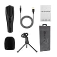thumbnail image 1 of tredstone USB Condenser Desktop Microphone Computer Notebook Voice Chat Conference Speech Singing Stand Studio Mic, 1 of 6