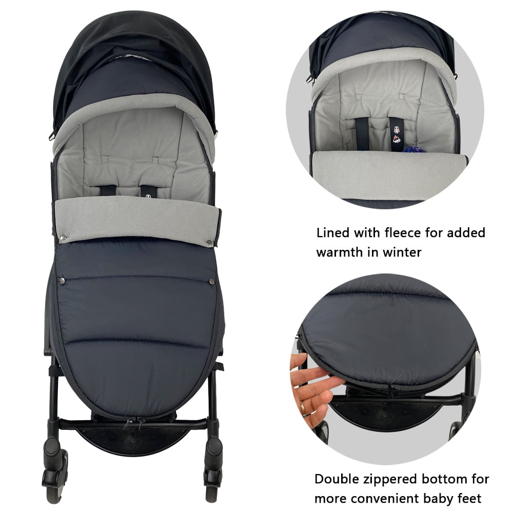 Universal 6-36M Winter Baby Stroller Footmuff Warm Sleep Sack Snowproof For Yoya YOYO2 Winter Baby Stroller Sleeping Bag