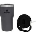 thumbnail image 5 of Stanley The IceFlow Flip Straw Stainless Steel Tumbler - 20 oz. - Charcoal, 5 of 5