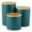 Blue, variant on DII Kitchen Accessories Textured Matte Ceramic Canister Set, Avocado, Vine, 3 Piece