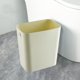 thumbnail image 5 of RKSTN trash can Rectangular Open Top Waste Bin Suitable For Home Bathroom Kitchen Bedroom Office Waste Bin Modern Plastic Waste Bin, 5 of 7