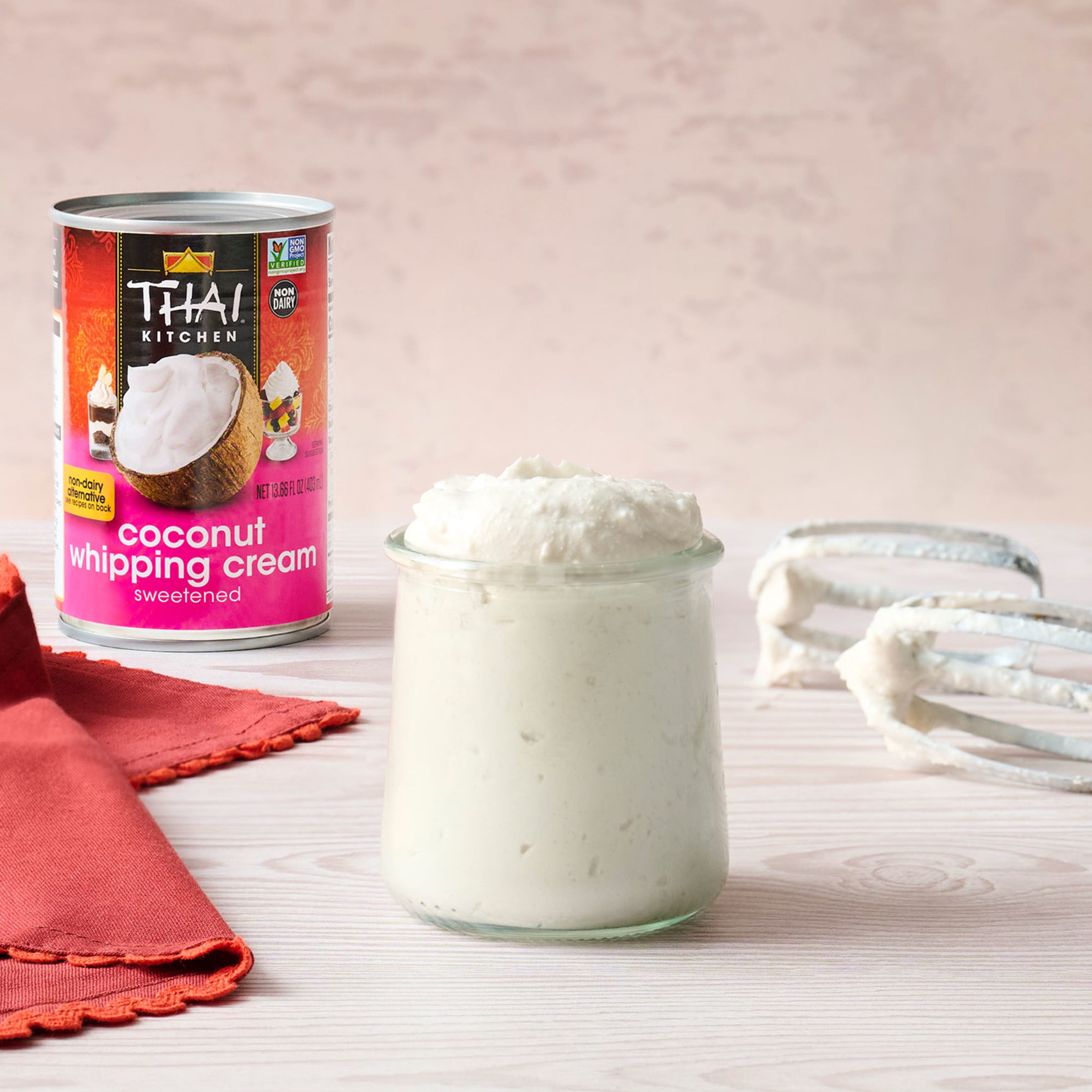 Thai Kitchen Sweetened Coconut Whipping Cream, 13.66 fl oz Can
