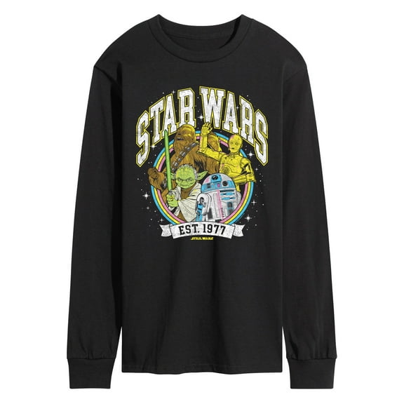 Star Wars - Collegiate - Men's Long Sleeve Tee