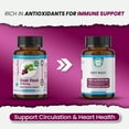 thumbnail image 5 of TrueMed Organic Beet Root Capsules 1500 mg, Beetroot Supplement for Circulation Support & Energy Support, Vegan, Non-GMO, 60 Capsules, 5 of 12