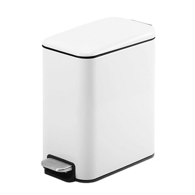 Baohd Bac de Rangement en Acier Inoxydable 5L avec Seau Intérieur Séparé, Design Mat avec Texture Avancée, type+1 5L type+4 5L