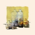 thumbnail image 3 of Bolokofsky, Ronald 12x12 Black Modern Framed Museum Art Print Titled - Five More Jugs, 3 of 5