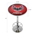 thumbnail image 4 of Pontiac Firebird Red Bar Table with Adjustable Footrest and Acrylic Top, 4 of 5