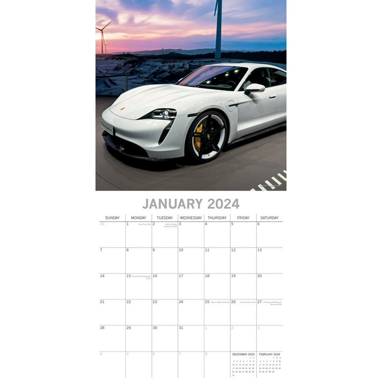 The Gifted Stationery Co Ltd, Porsche 2024 Wall Calendar - Walmart.com