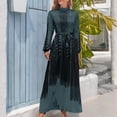 thumbnail image 3 of Un zorro en la naturaleza Vestido largo de noche Vestido de verano para mujer Ropa para mujer Vestidos para mujer 2024 Diseñador de lujo Fiesta, 3 of 4
