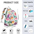 thumbnail image 6 of Cute Dinosaur Pattern Backpack for School,Cute School Bag,Schoolbag with Adjustable Shoulder Straps & Padded Back,13.4"x11"x4.7", 6 of 6