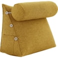 thumbnail image 2 of Daneey Reading Pillow for Bed Adult, Back Pillow for Bed Sitting Up, Back Support Pillow, Gray, 23.5 * 8 * 20IN, 2 of 3