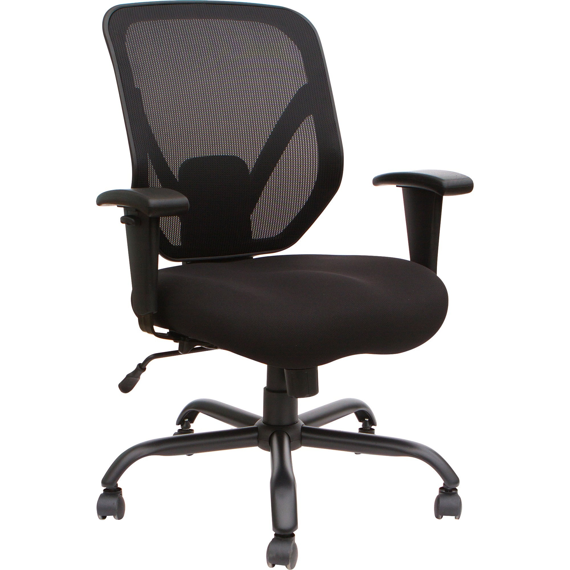 grey fabric task chair