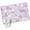 Purple, variant on Area Rug 2 x 3 Ft, Purple White Floral Indoor Accent Bathroom Rugs for Kitchen/Laundry Room, Spring Botanical Leaves Farmhouse Washable Non-Slip Runner Floor Mat for Entryway, Living Room