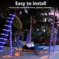thumbnail image 4 of Luces tipo cuerda KNONEW, 164 pies, 1000 LED, impermeables, 8 modos, azul, 4 of 9