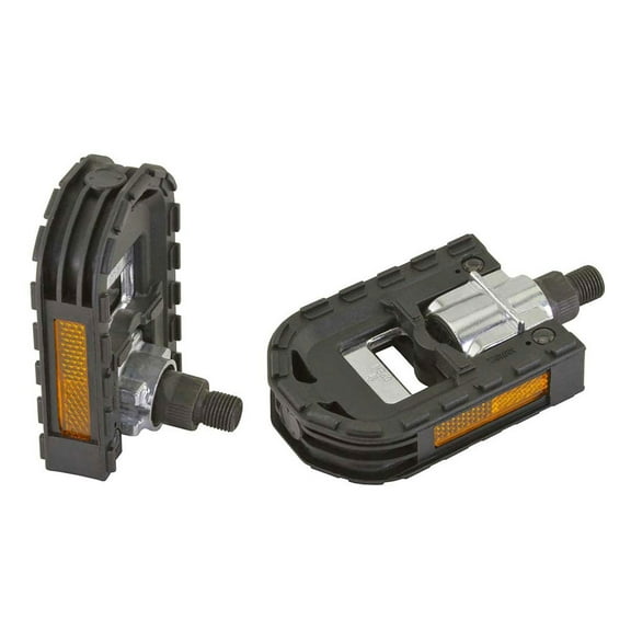Alta Bicycle Platform Foldable Bike Pedals PVC/Alloy (1/2")