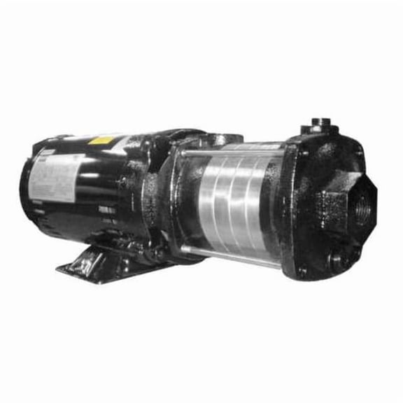 Dayton Booster Pump, 2 hp, 230/460V AC 5UXG3