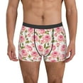 thumbnail image 1 of Fotbe Rose Flowers Calzoncillos Tipo Boxer con Bolsa de Soporte Total para Hombre, X-Temp Fresco, Transpirable y de Secado Rápido-XX-Large, 1 of 5