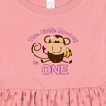 thumbnail image 4 of Inktastic Little Monkey Girl 1st Birthday Girls Baby Dress, 4 of 5