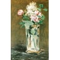 thumbnail image 1 of Flowers In A Crystal Vase-Manet - CANVAS OR FINE PRINT WALL ART, 1 of 1