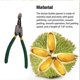 thumbnail image 3 of Durian Opener, Durian Peel Break Tool,Manual Durian Shelling Machine for Restaurant Grocery Utensils,green, 3 of 5