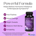 thumbnail image 4 of Avlimil Hormone Balance & Menopause Support - Relief from Mood Swings, Hot Flashes, Night Sweats - Isoflavones, Black Cohosh, Valerian, Red Clover, and more - 30 Day Supply (2 Pack), 4 of 10