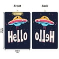 thumbnail image 5 of FORMRS Acrylic Clipboard with Low Profile Clip Standard A4 Letter Size, 12.5" x 9", Colorful UFO, 5 of 8