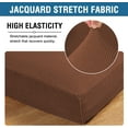 thumbnail image 4 of Super Stretch Stylish Cushions Covers/Furniture Cover Spandex Jacquard Small Checked Pattern Super Soft Slipcover Washable Individual, 4 of 7