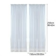 thumbnail image 2 of Experience With Our Solid Color Semi Sheer Window Curtains Design Meets Functionality, 2 of 5