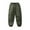 Army Green, variant on Girls Thermal Lined Jogger Pants Winter Warm Sports Running Trousers Outdoor Hiking Windproof Cargo Sweatpants For Kids Youth Children Cargo Trousers 12-13 Years