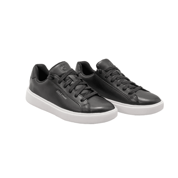 Cole Haan Women's Grand Crosscourt Daily Leather Sneaker Black / Size 8