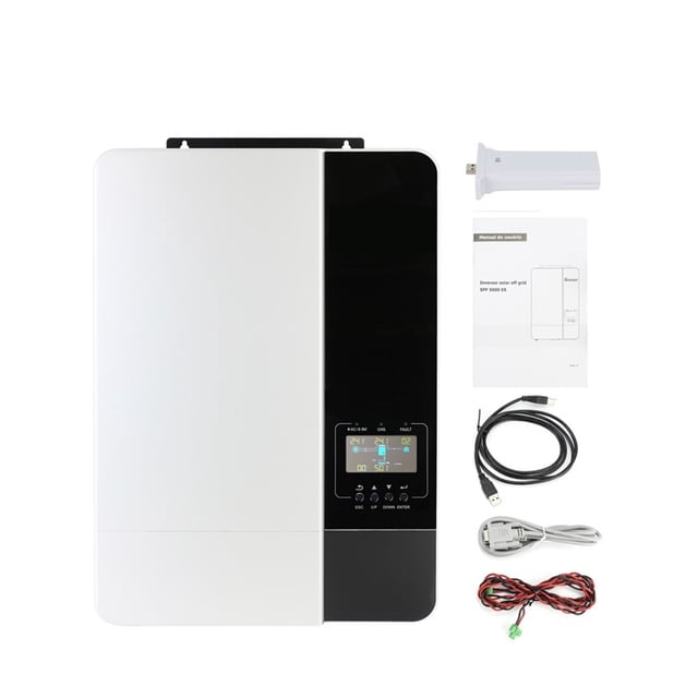3.5KW/5KW Hybrid Solar Inverter 48V 230V MPPT 80A/100A Pure Sine Wave Inversor Can Work Without Battery Support Wifi ,Easy to Installation