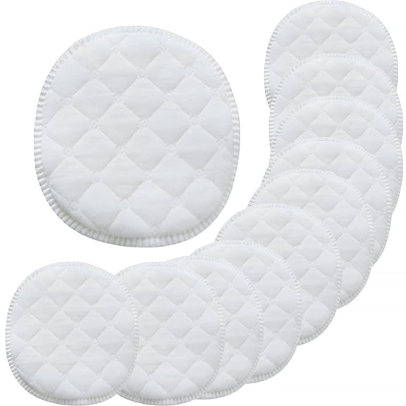 TELOLY 24 Pack Reusable Nursing Pads, Washable Nipple Pads, Organic Nursing Pads, Soft Absorbent Breast Pads for Breastfeeding